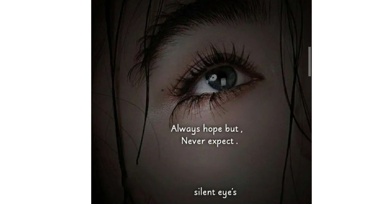 Deep silent emotions and heartfelt captions